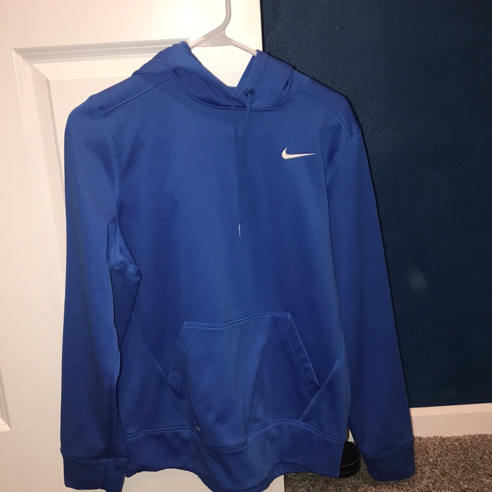 Blue nike hoodie